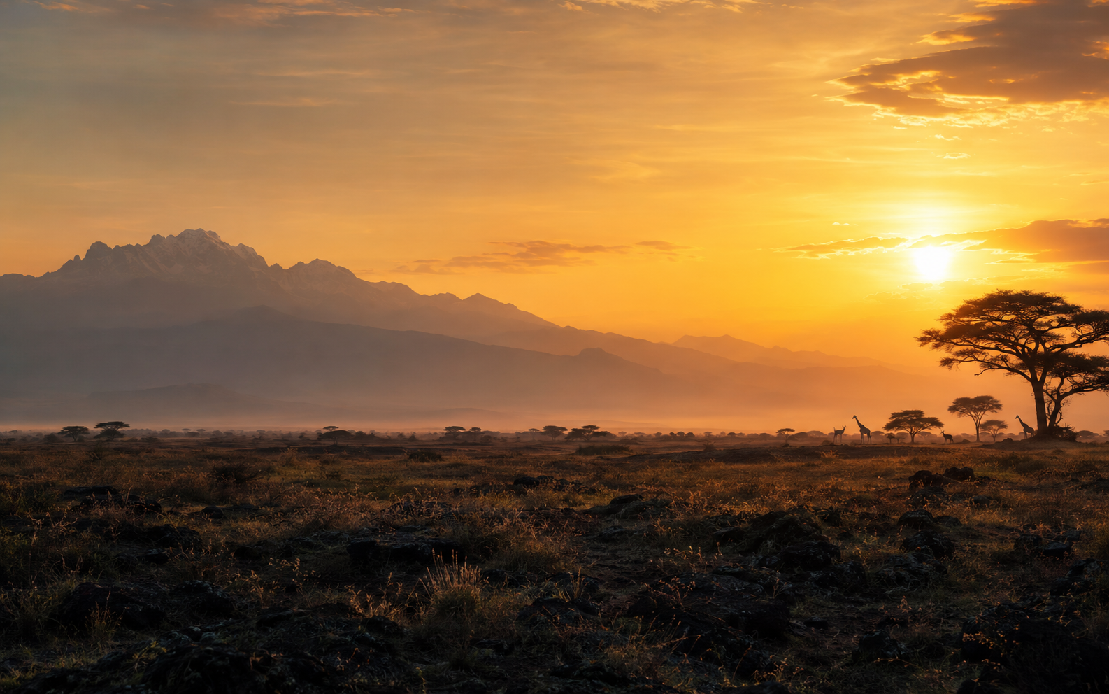 Golden Uganda safari landscape for a custom Muzunguka Safaris itinerary